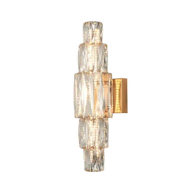 15W LED Modern and Contemporary Crystal Vanity Light