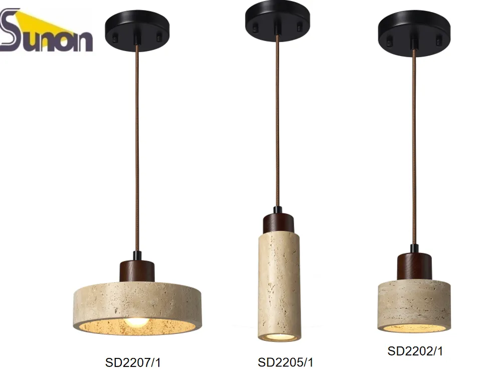 Travertine Pendant Lamp