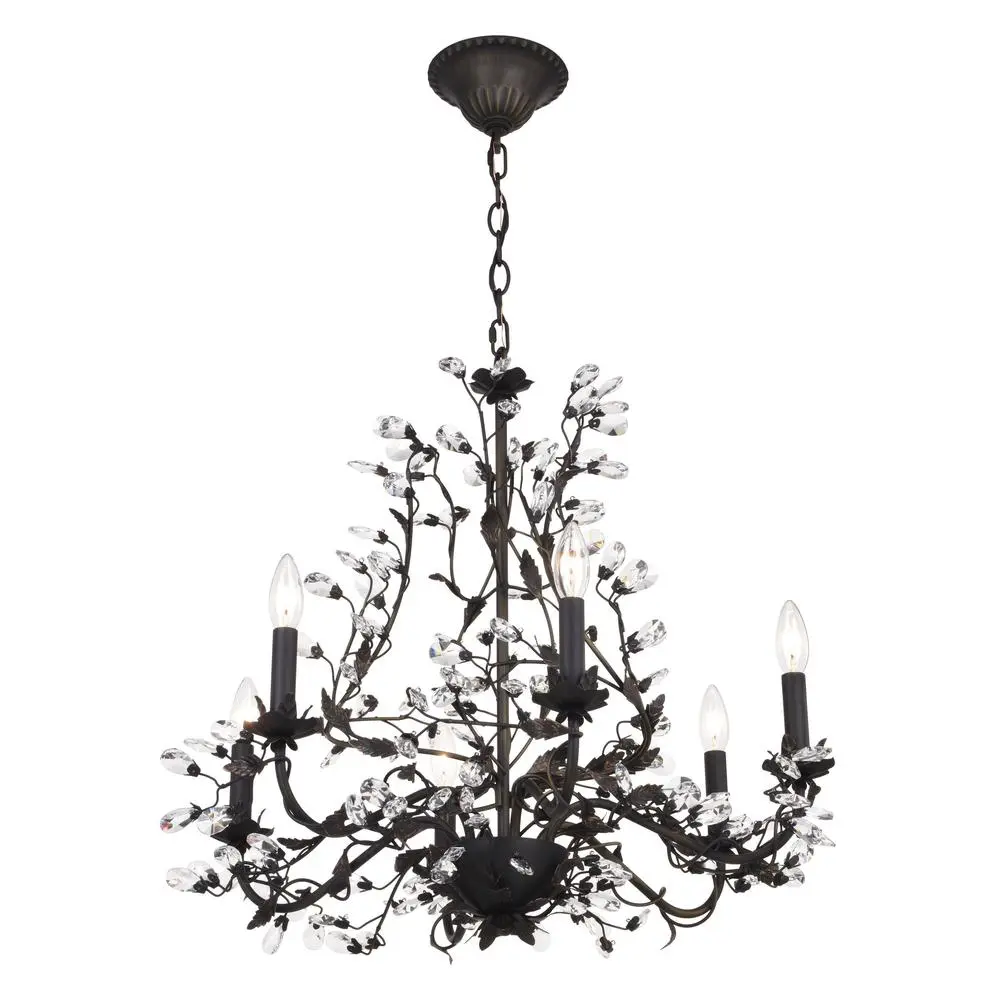 Traditional Iron Flower Lamp