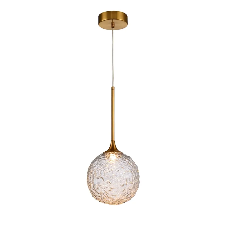 Small Single Glass ball led Pendant