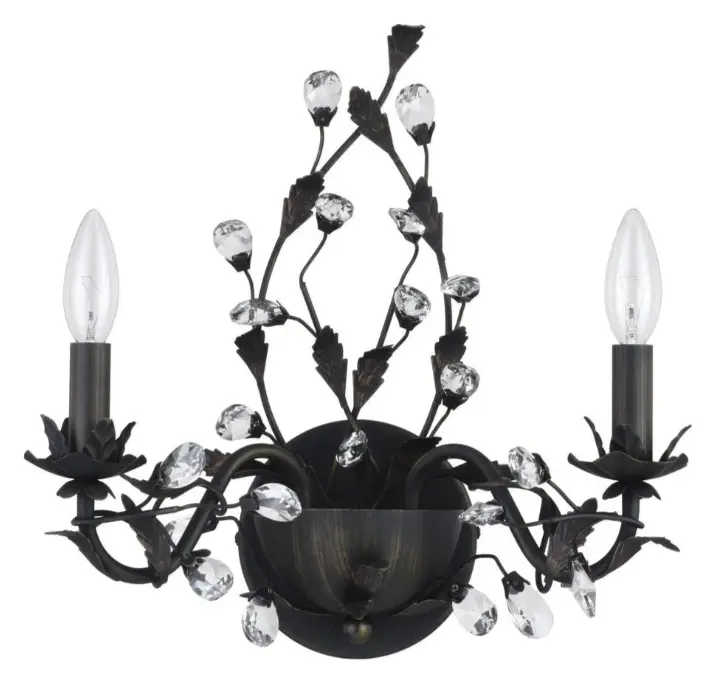 Vintage iron 2-Light Wall Light